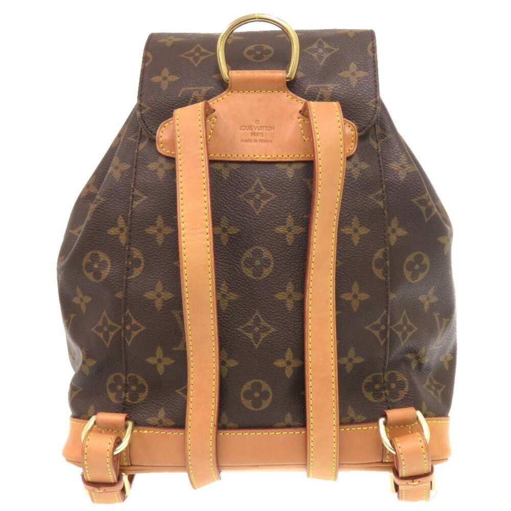 LOUIS VUITTON Authentic Brown Monogram Backpack - Picture 3 of 11